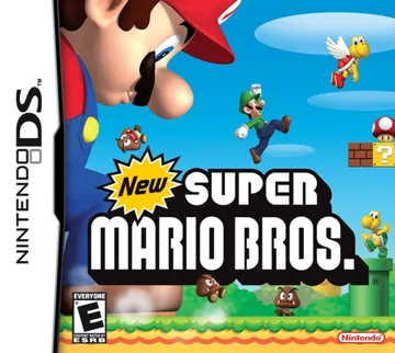 New Super Mario Bros. (USA) (Demo) (Kiosk) box cover front